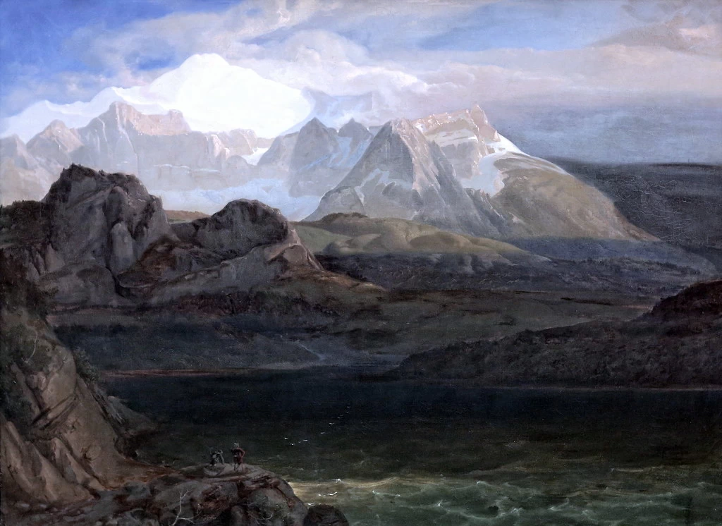 Vista dell'Eibsee - Neue Pinakothek, Munich